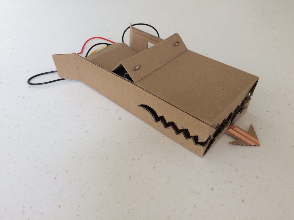 microbit model dragon head